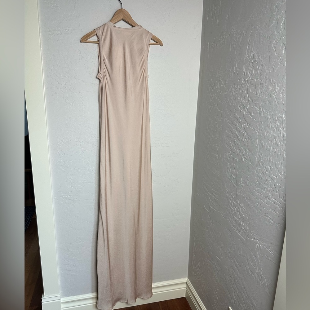 Avec Les Filles Washed Statin Bias Slip Maxi Dress Size: S New!‎ - Picture 10 of 11